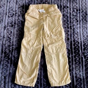 Gymboree boys cargo lined pants
